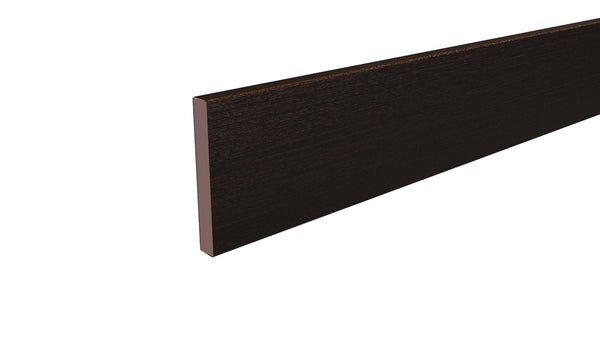 Composite Panel Cladding Finishing Board (3.6m length) | Dark Brown  Ecoscape UK   