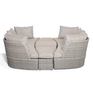 Cotswold Daybed | Grey/Taupe  Maze   