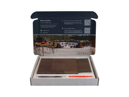 All Dark Brown Colours | Composite Decking Samples Box