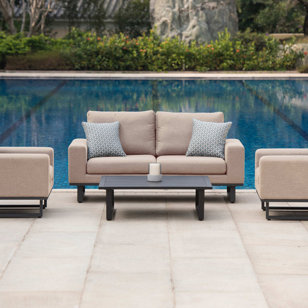 Ethos 2 Seat Sofa Set | Taupe  Maze   