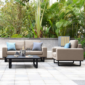 Ethos 2 Seat Sofa Set | Taupe  Maze   