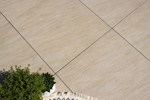 Fearnmore™ | Beige Stone Effect Porcelain Paving Tiles (45x90x2cm)