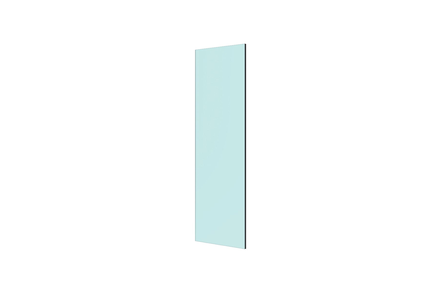 Glass Balustrade 10mm Clear Float Toughened Glass Panel 300 x 900mm with dubbed corners