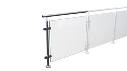 Glass Balustrade 42.4mm 1.2m Full Panel