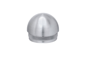 Glass Balustrade 42.4mm End Cap Dome Top Hammer Fit | Stainless 316  FH Brundle   
