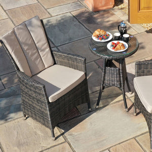 LA 2 Seat Bistro Set | Brown  Maze   