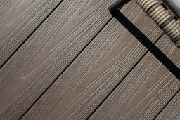 Luxxe™ | Dark Brown Woodgrain Composite Decking Board (3m length)