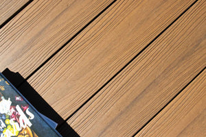 Luxxe™ | Light Brown Woodgrain Composite Decking Board (3.6m length) Composite Decking 57.5   