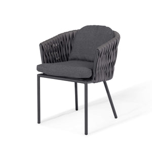 Marina Bistro Set
(2x dining chairs + side table) | Charcoal  Maze   