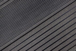 Natura™ | Black Grooved Composite Decking Board (3.6m length) Composite Decking Ryno Group Default Title  