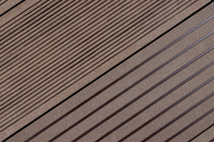 Natura™ | Dark Brown Grooved Composite Decking Board (3.6m length) Composite Decking Ryno Group Default Title  