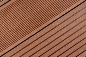 Natura™ | Terracotta Grooved Composite Decking Board (3m length) Composite Decking Ryno Group Default Title  