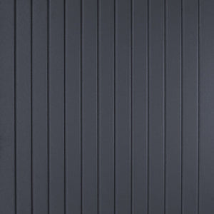 Non-combustible Aluminium Decking Board | RAL 7016 Anthracite Grey | 200mm x 25mm x 3.2m