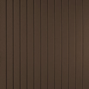Non-combustible Aluminium Decking Board | RAL 8014 Sepia Brown | 200mm x 25mm x 3.2m  Ryno Group   