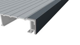 Non-combustible L-profile finishing trim (3m) | RAL 7016 Anthracite Grey