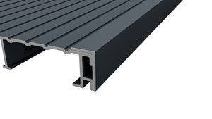 Non-combustible L-profile finishing trim (3m) | RAL 7016 Anthracite Grey  Ryno Group   