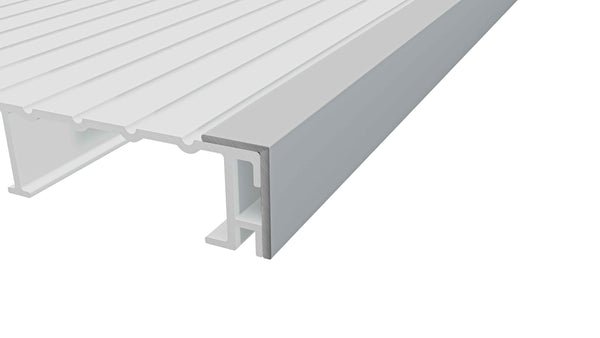 Non-combustible L-profile finishing trim (3m) | RAL 7040 Window Grey  Ryno Group   