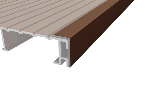 Non-combustible L-profile finishing trim (3m) | RAL 8014 Sepia Brown  Ryno Group   