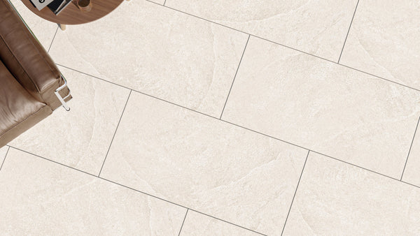 Overland™ | Beige Stone Effect Porcelain Paving Tiles (60x120x2cm)