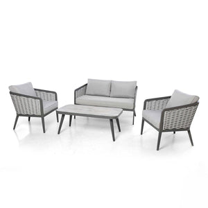 Portofino 2 Seat Sofa  | Grey  Maze   