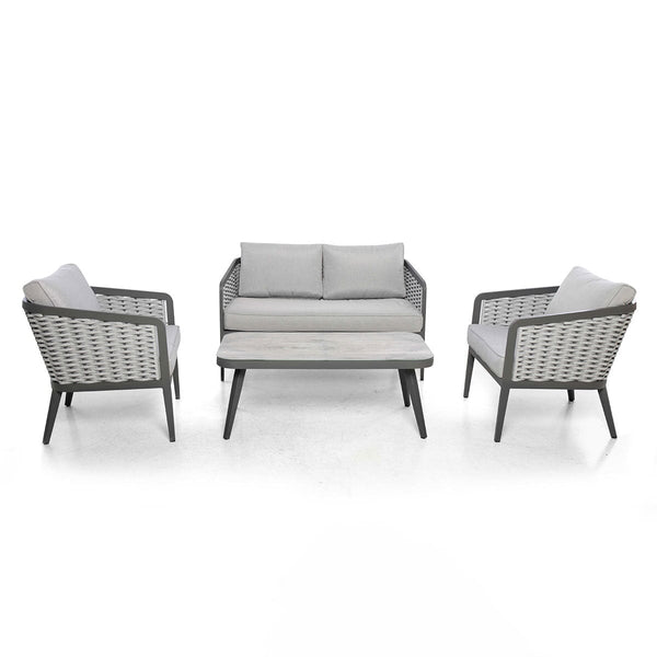 Portofino 2 Seat Sofa  | Grey  Maze   