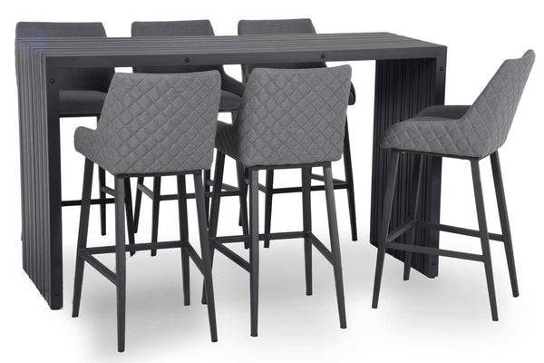 Regal 6 Seat Rectangular Dining Set | Flanelle
