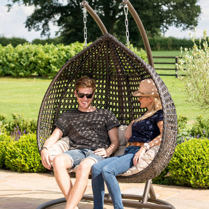 Rose Hanging Chair | Brown  Maze   