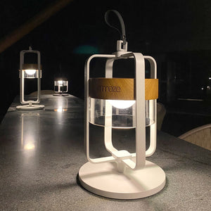 Satellite Small Solar Light With Stand | White  Maze   