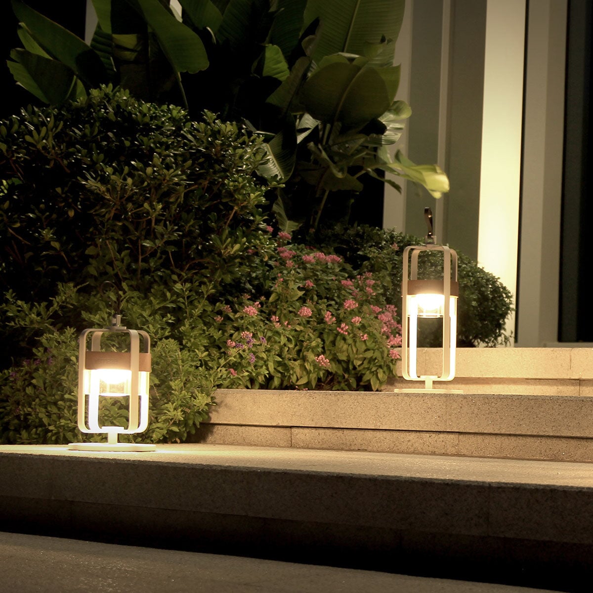 Satellite Solar Light Twin Pack | White