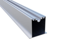 Tectonic® 75mm Aluminium Decking Subframe Top Rail (3.6m length)  Sherwoods   