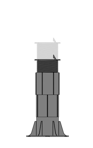 Tectonic® Adjustable Decking Pedestal Decking Fixing Ryno Group 365-445mm  