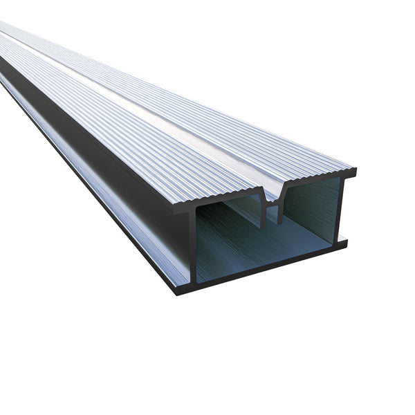 Tectonic® Aluminium Decking Subframe Joist (3.6m length) Decking Fixing OVAEDA® Composite Decking & Porcelain Paving   