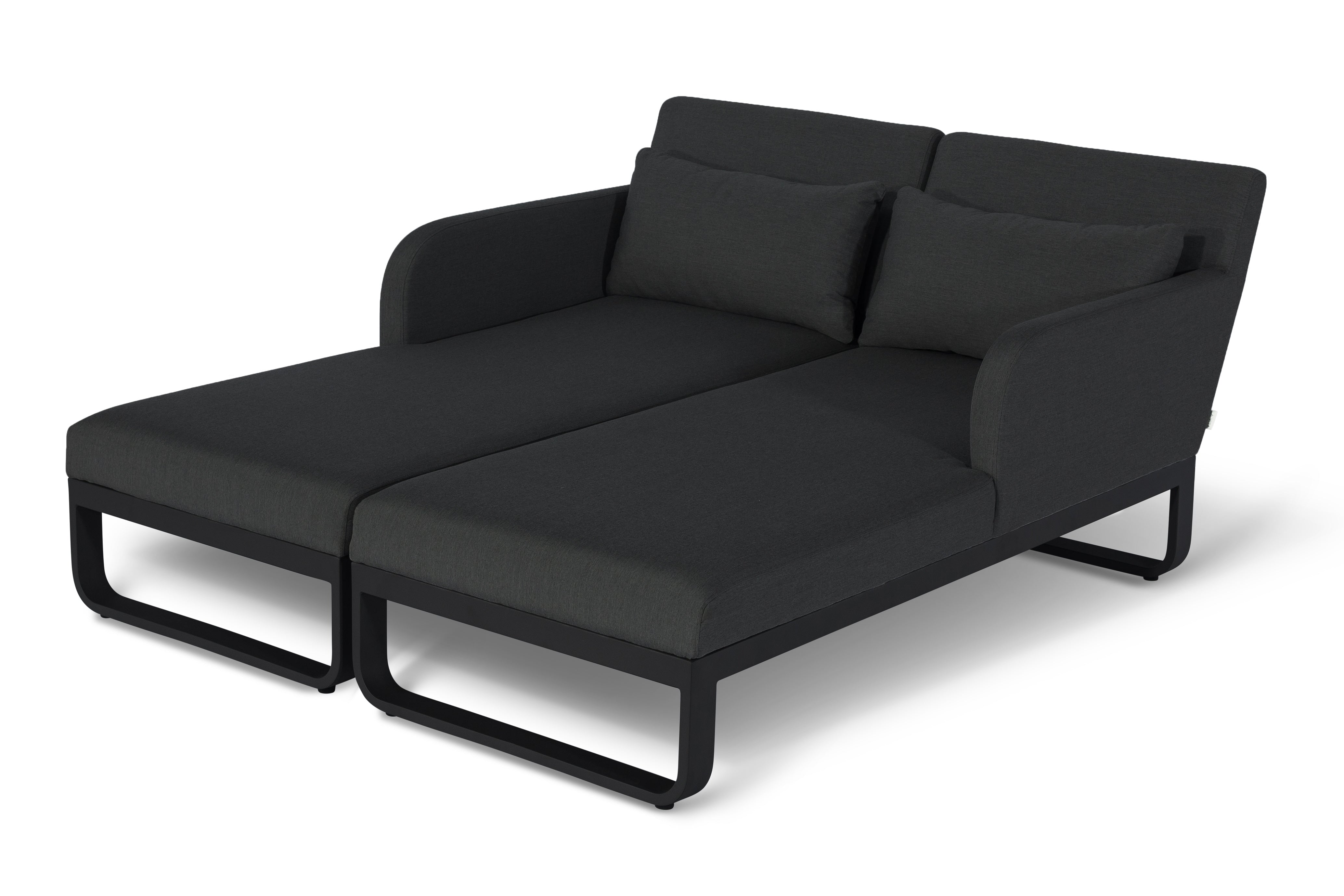 Unity Sunlounger | Charcoal